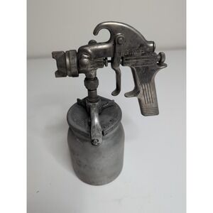 Binks Model 9 Paint Spray Gun Nozzle W/ Binks Canister Used